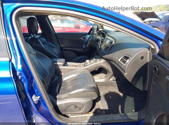 1C3CCCAB6HN511642 2017 CHRYSLER 200 Blue Սալոնի դիմացի տեսք