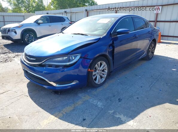 1C3CCCAB6HN511642 2017 CHRYSLER 200 Blue Դիմացի տեսք