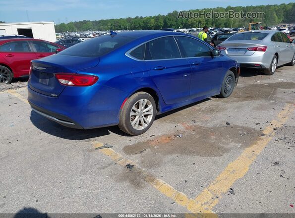 1C3CCCAB6HN511642 2017 CHRYSLER 200 Blue Հետևի աջ