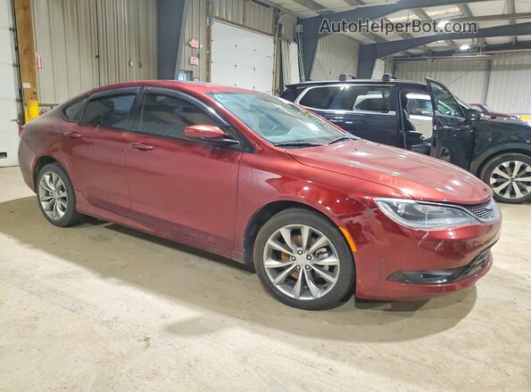 1C3CCCBB8GN161055 2016 CHRYSLER 200 Red Delantero derecho