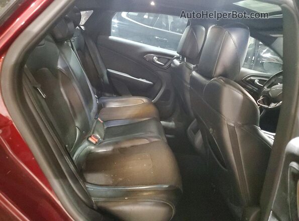 1C3CCCBB8GN161055 2016 CHRYSLER 200 Red Vista de los asientos traseros