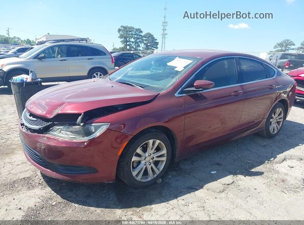 1C3CCCFB2HN501232 2017 CHRYSLER 200 Burgundy 
