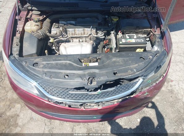 1C3CCCFB2HN501232 2017 CHRYSLER 200 Burgundy 