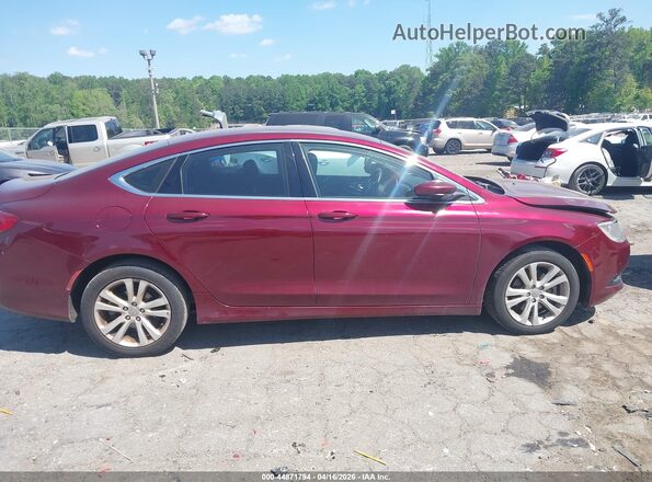 1C3CCCFB2HN501232 2017 CHRYSLER 200 Burgundy 