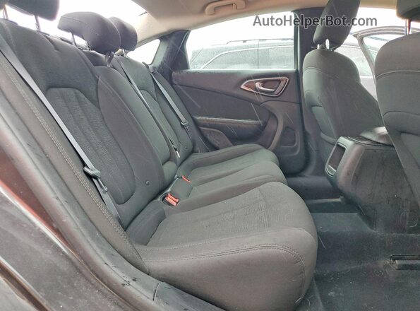 1C3CCCFB8HN505849 2017 CHRYSLER 200 Gray Widok tylnych siedzeń