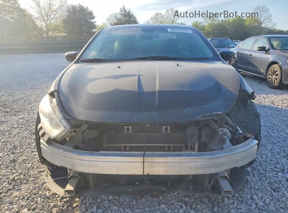 1C3CDFAA1GD593340 2016 DODGE DART Black Вид спереду