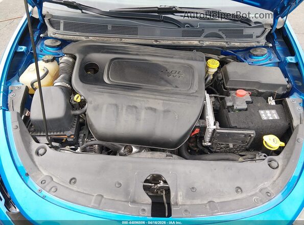 1C3CDFAA1GD728445 2016 DODGE DART Синий Вид сзади