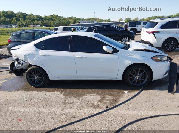 1C3CDFAA5GD577836 2016 DODGE DART Белый Вид задней части салона