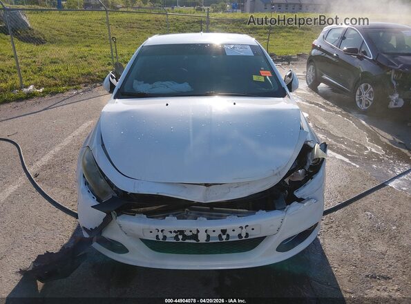 1C3CDFAA5GD577836 2016 DODGE DART Белый Вид щитка приборов