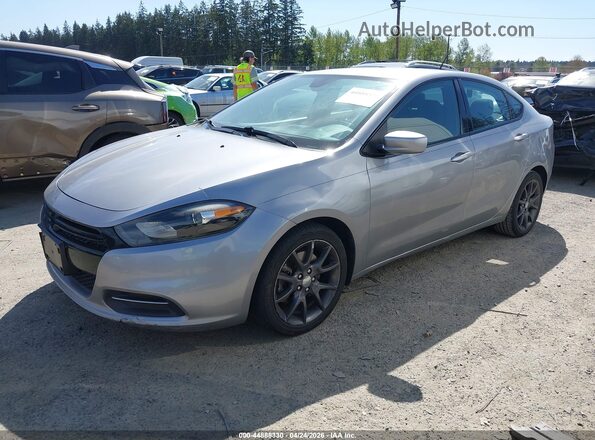 1C3CDFAA8GD624518 2016 DODGE DART Silver Front left