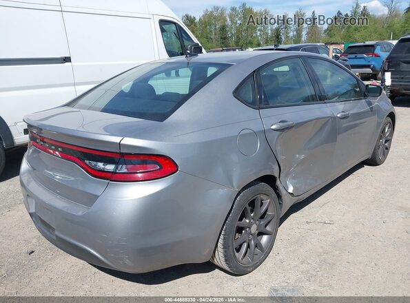 1C3CDFAA8GD624518 2016 DODGE DART Silver Rear right