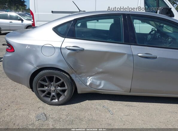 1C3CDFAA8GD624518 2016 DODGE DART Silver Front view