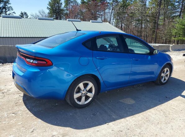 1C3CDFBB9GD505996 2016 DODGE DART Blue Trasero derecho