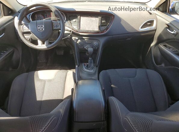1C3CDFBB9GD505996 2016 DODGE DART Blue Vista del salpicadero