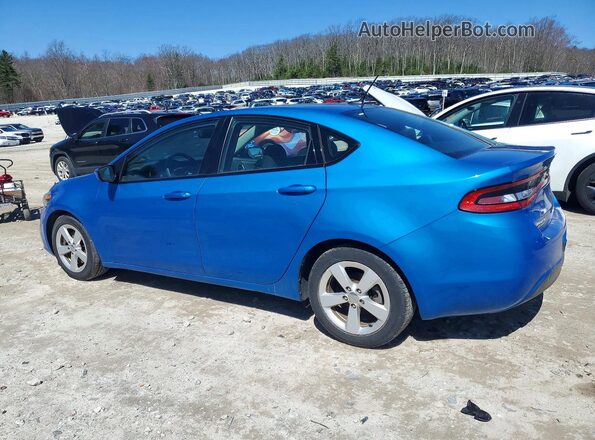 1C3CDFBB9GD505996 2016 DODGE DART Blue Trasero izquierdo