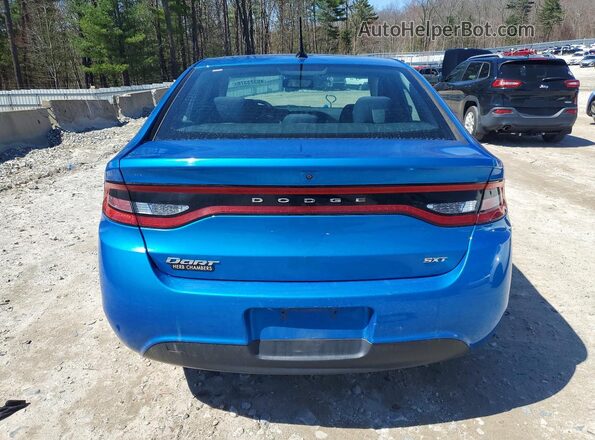 1C3CDFBB9GD505996 2016 DODGE DART Blue Vista trasera