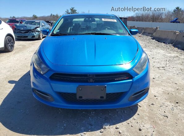 1C3CDFBB9GD505996 2016 DODGE DART Blue Vista frontal