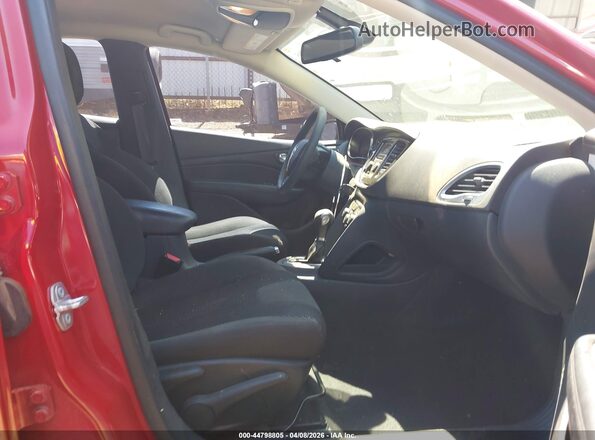 1C3CDFFA4GD821095 2016 DODGE DART Red Widok wnętrza z przodu