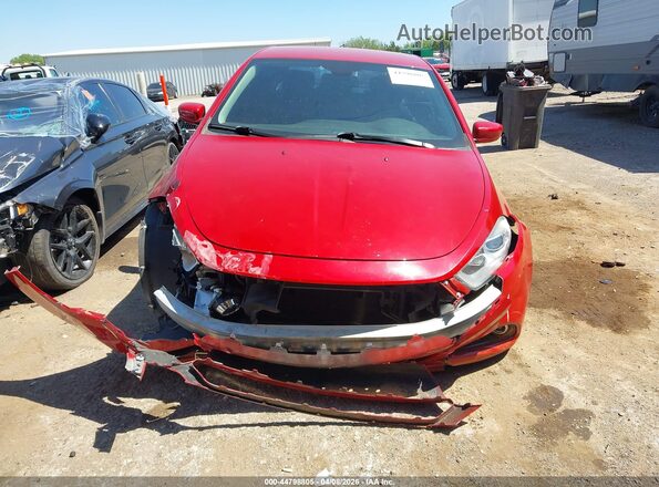1C3CDFFA4GD821095 2016 DODGE DART Red Widok zestawu wskaźników