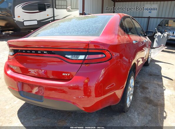 1C3CDFFA4GD821095 2016 DODGE DART Red Tył prawy