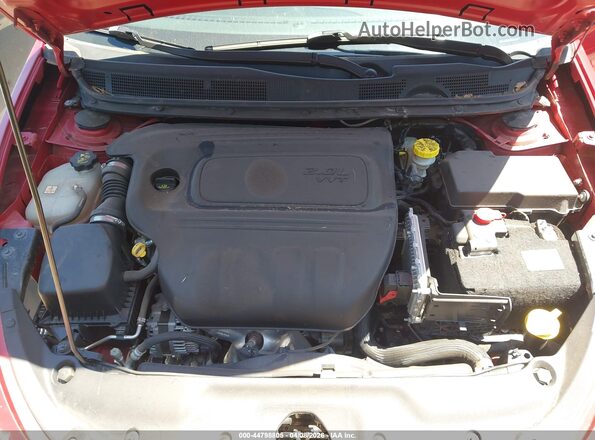 1C3CDFFA4GD821095 2016 DODGE DART Red Widok z tyłu