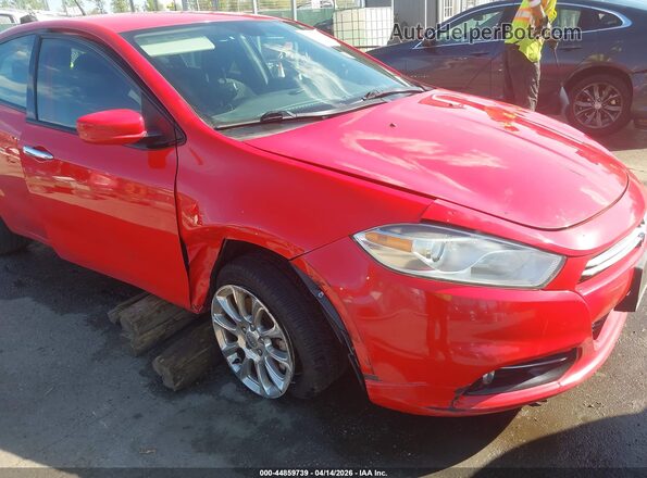 1C3CDFFAXGD820761 2016 DODGE DART Red Widok z przodu