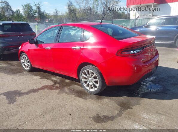 1C3CDFFAXGD820761 2016 DODGE DART Red Tył lewy