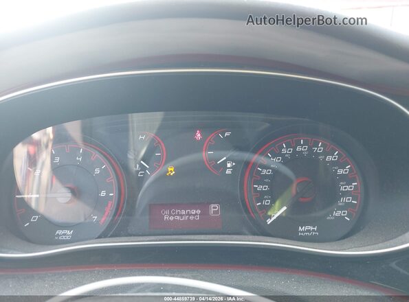 1C3CDFFAXGD820761 2016 DODGE DART Red Widok tylnych siedzeń
