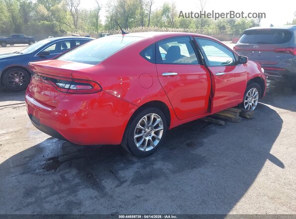 1C3CDFFAXGD820761 2016 DODGE DART Red Tył prawy