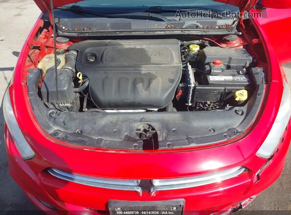 1C3CDFFAXGD820761 2016 DODGE DART Red Widok z tyłu