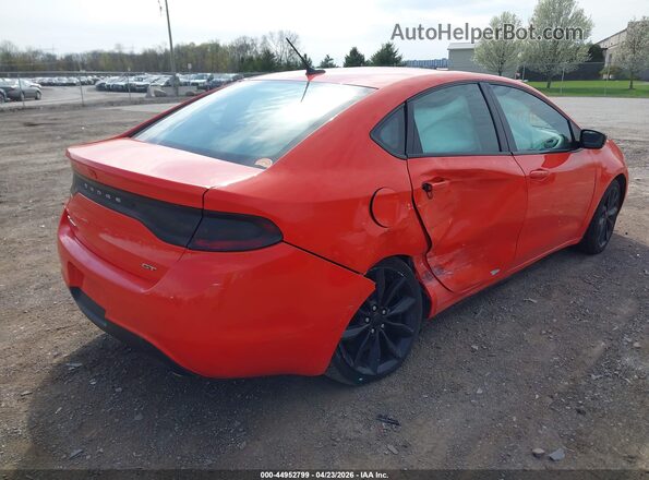 1C3CDFGBXGD791494 2016 DODGE DART Orange Հետևի աջ