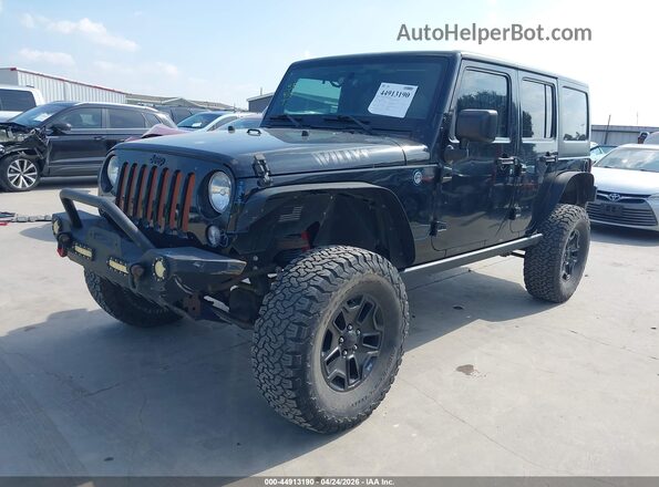 1C4BJWDG0GL228959 2016 JEEP WRANGLER UNLIMITED Black Front left