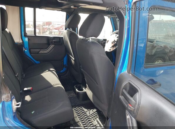 1C4BJWDG1GL251179 2016 JEEP WRANGLER UNLIMITED Blue VIN sticker view