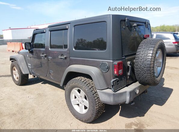 1C4BJWDGXGL206841 2016 JEEP WRANGLER UNLIMITED Gray უკანა მარცხენა