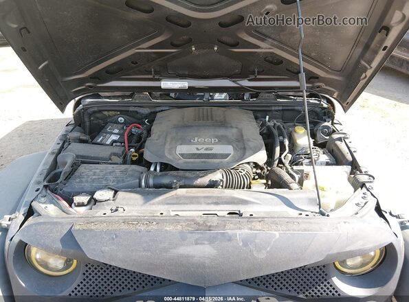 1C4BJWDGXGL206841 2016 JEEP WRANGLER UNLIMITED Gray უკანა ხედი