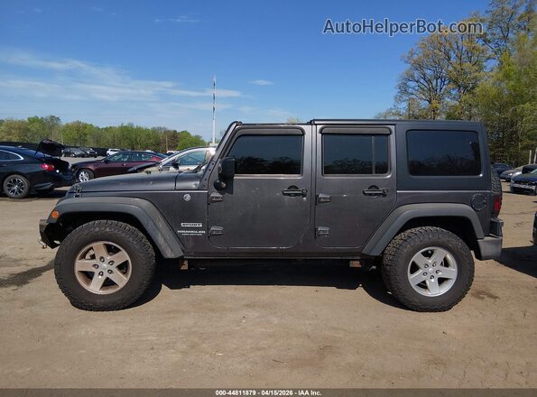 1C4BJWDGXGL206841 2016 JEEP WRANGLER UNLIMITED Gray სალონის 360-გრადუსიანი ხედი