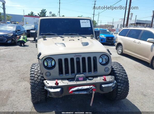 1C4BJWEG2GL314983 2016 JEEP WRANGLER UNLIMITED Brown ხელსაწყოთა პანელის ხედი