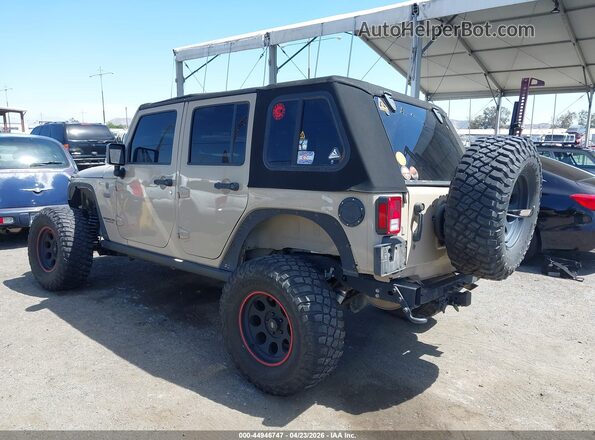 1C4BJWEG2GL314983 2016 JEEP WRANGLER UNLIMITED Brown უკანა მარცხენა