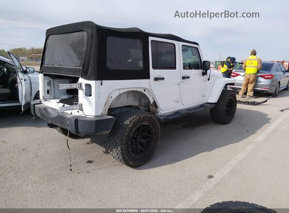 1C4BJWEG6GL124491 2016 JEEP WRANGLER UNLIMITED White Tył prawy
