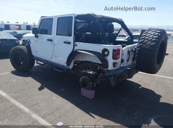 1C4HJWDG2GL162344 2016 JEEP WRANGLER UNLIMITED Белый Задняя левая четверть