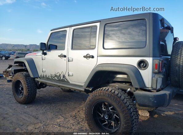 1C4HJWDG2GL177412 2016 JEEP WRANGLER UNLIMITED Gray Tył lewy
