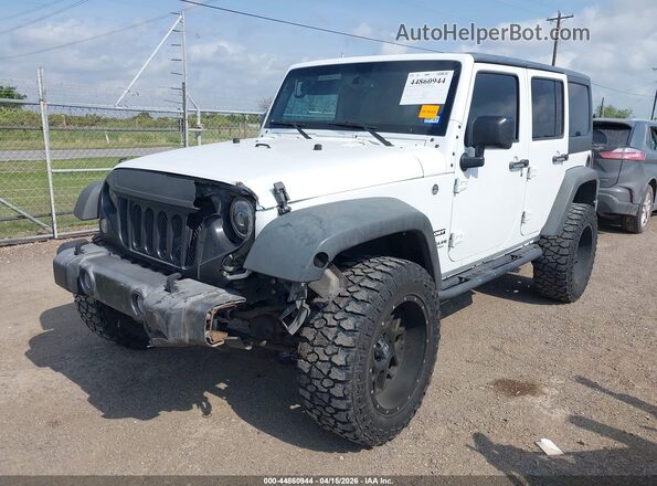 1C4HJWDG3GL346224 2016 JEEP WRANGLER UNLIMITED White Դիմացի տեսք