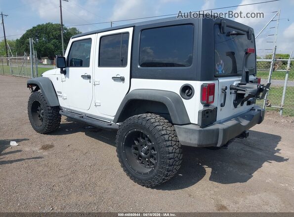 1C4HJWDG3GL346224 2016 JEEP WRANGLER UNLIMITED White Հետևի ձախ