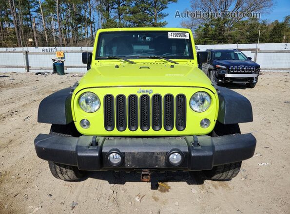 1C4HJWDG9GL295702 2016 JEEP WRANGLER Green Вид спереду