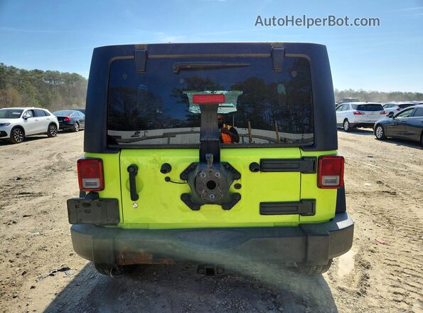 1C4HJWDG9GL295702 2016 JEEP WRANGLER Green Вид ззаду