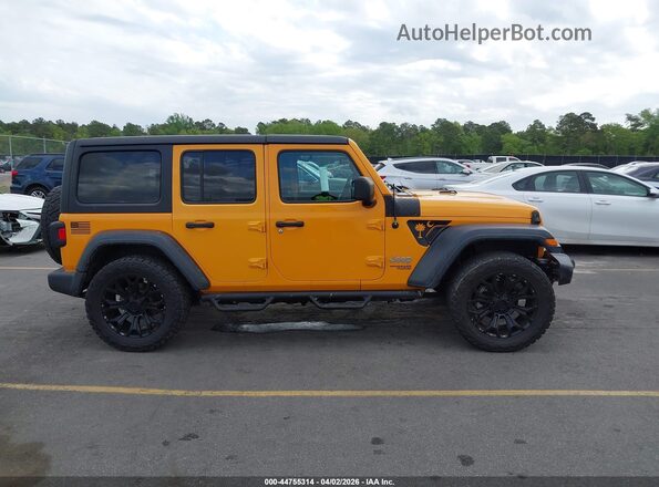 1C4HJXDG4JW150188 2018 JEEP WRANGLER UNLIMITED Orange 