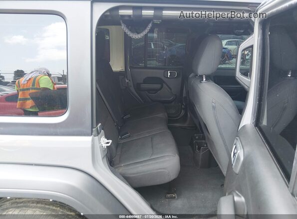1C4HJXDGXPW607207 2023 JEEP WRANGLER Gray Widok naklejki z numerem VIN