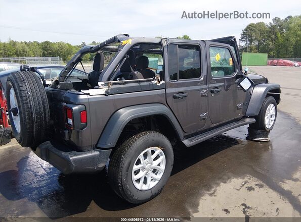 1C4HJXDGXPW680559 2023 JEEP WRANGLER Gray Rear right