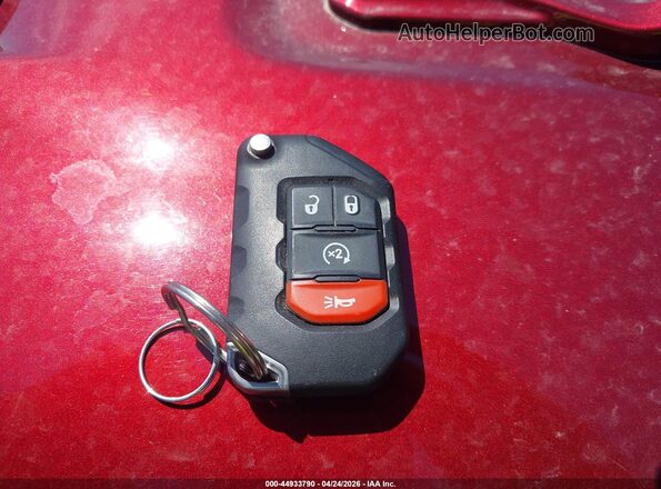 1C4HJXFN1NW115643 2022 JEEP WRANGLER UNLIMITED Red Вид панелі приладів