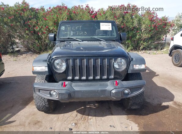 1C4HJXFN9PW693170 2023 JEEP WRANGLER Black წინა პანელის ხედი